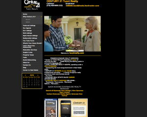 Previous Century 21 Tucci Realty Website