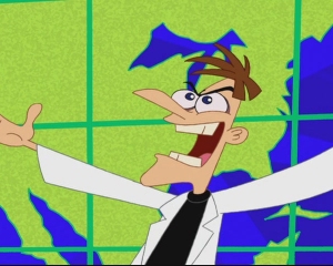 Dr. Doofenshmirtz from Phineas and Ferb